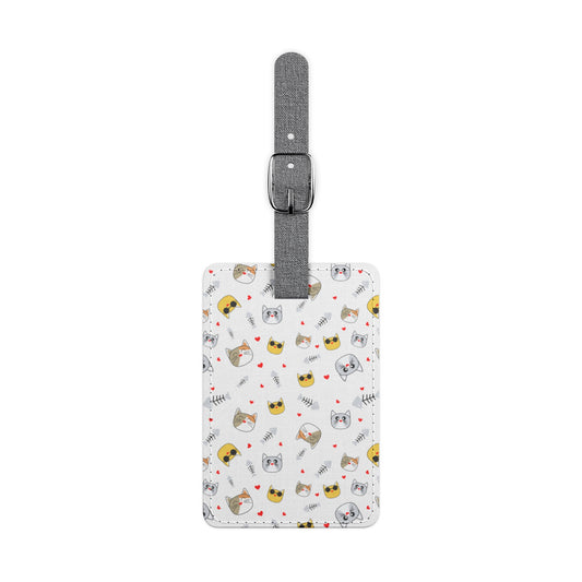 Kitty Luggage Tag