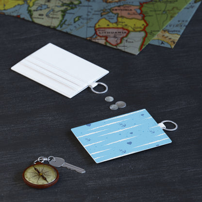 Ocean Leather Card Holder