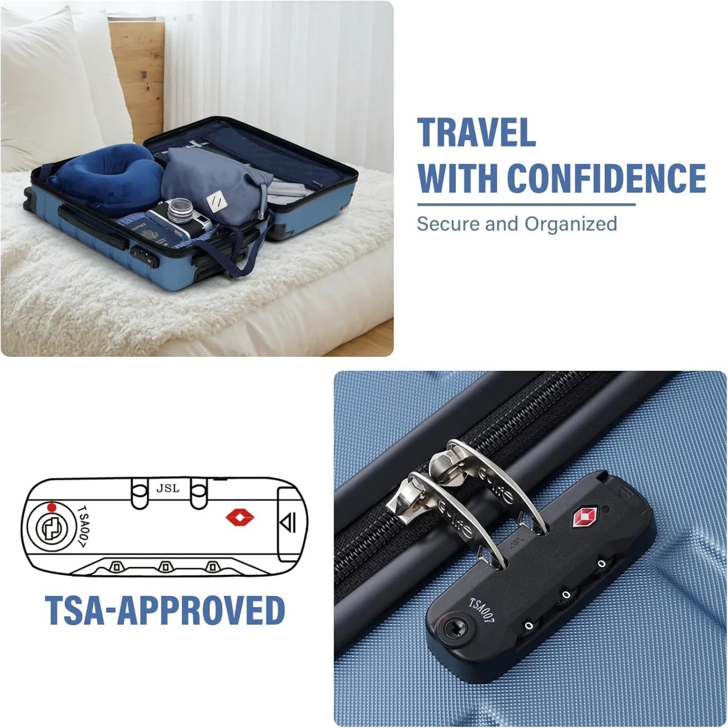 3 Piece Luggage Set