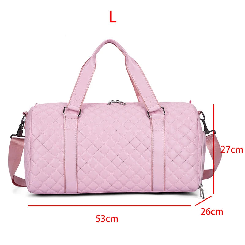 Leather Handbag Travel Luggage