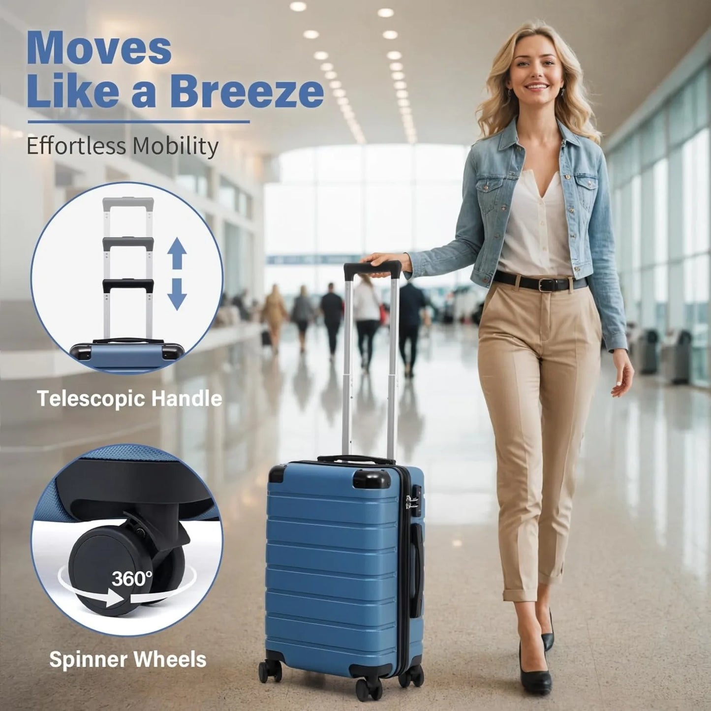 3 Piece Luggage Set