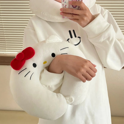 Sanrio Cartoon Hello Kitty U-shaped Neck Pillow