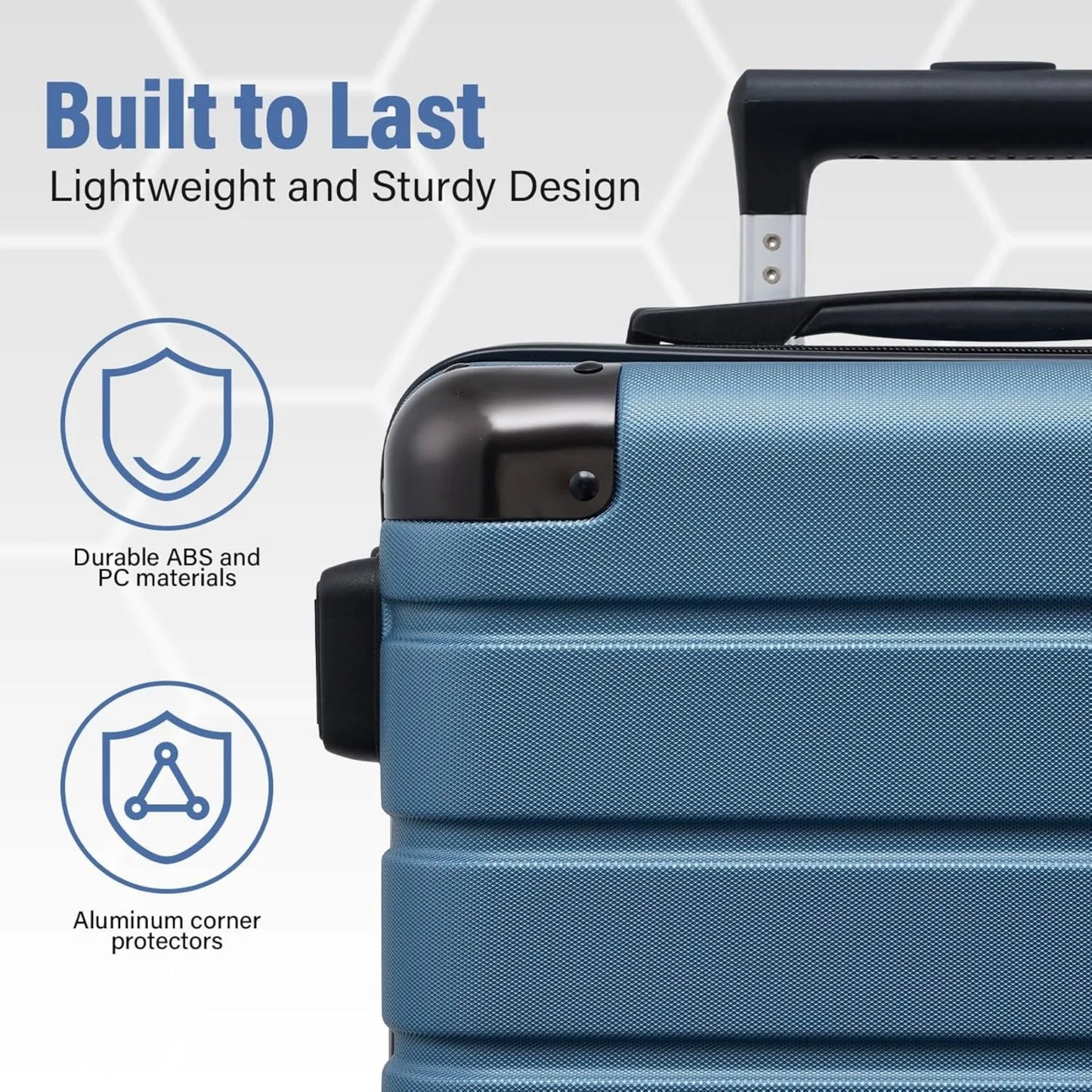 3 Piece Luggage Set